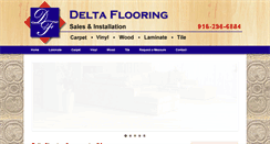 Desktop Screenshot of deltaflooringsac.com